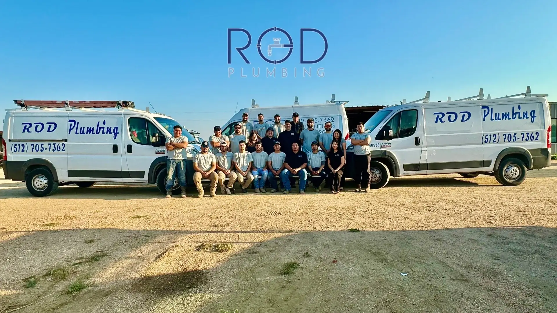Professional plumber at work - ROD Plumbing Inc, Round Rock, TX